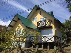 兵庫県別荘 塗装後の外観